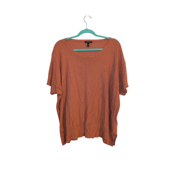 Eileen Fisher Orange Light Wool Top Size 2X - Picture 1 of 3